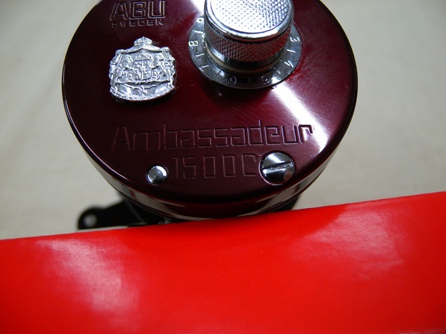 ABU アブ Abu Garcia ambassadeur 1500C High Speed (Burgundy