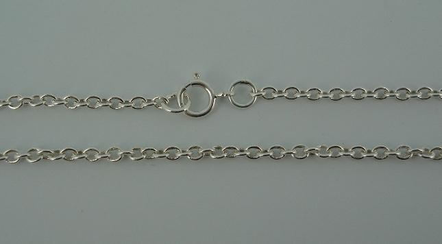 Silver Chain(シルバーチェーン)　1,8mm Tiny Chain(1,8mm　タイニーチェーン)　