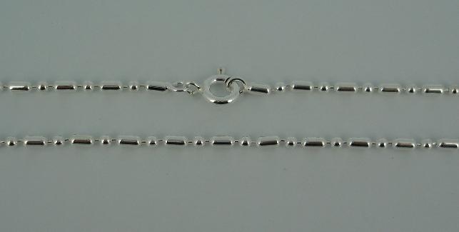 Silver Chain(シルバーチェーン)　1,8mm Ball & 4mm Oval chain(1,8mmボール＆4mmオーバルチェーン)　