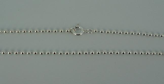 Silver Chain(シルバーチェーン)　2,2mm　Ball Chain(2,2mmボールチェーン)　