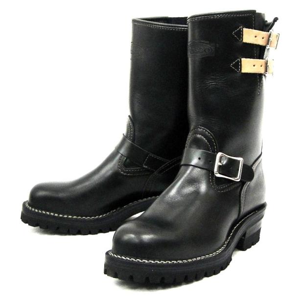 Wescoウエスコ 正規 Boss ボス Black Tieブラックタイ Burlapバーラップ,10height,#100F sole,Double Mid Sole,Steel Toe,Black Lining