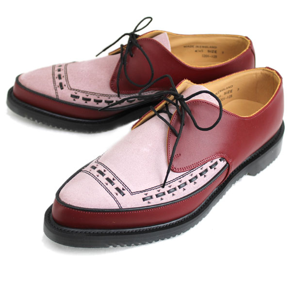 正規取扱店 George Cox(ジョージコックス) 3705(4065) AIR SOLE エアーソール GIBSON ギブソン C.RED x PINK チェリーレッド x ピンク