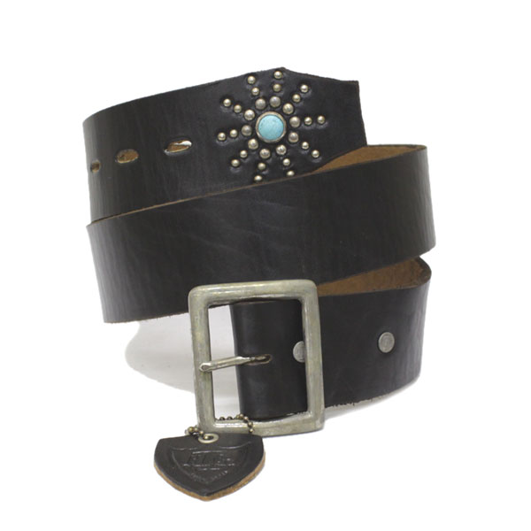 正規取扱店 HTC END ONLY #SB VF TQ(エンドオンリーベルト) ヴィンテージブラックxターコイズ