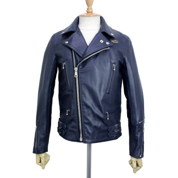 正規取扱店Lewis Leather(ルイスレザー) No.391T LIGHTNING TIGHT FIT(ライトニング タイトフィット) DARK BLUE ダークブルー