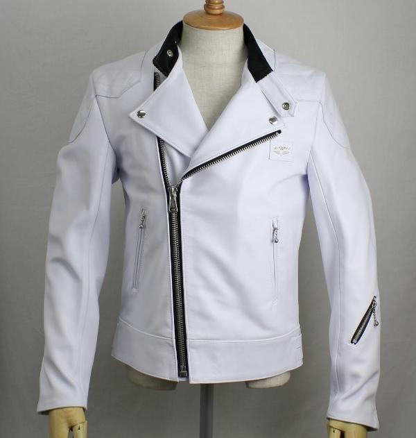 正規取扱店Lewis Leather(ルイスレザー)　No.445　SUPER MONZA(スーパーモンザ)　WHITE ホワイト