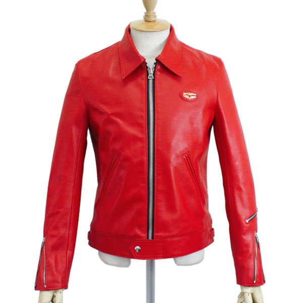 正規取扱店 Lewis Leather(ルイスレザー) No.59T CORSAIR TIGHT FIT(コルセア タイトフィット) RED レッド