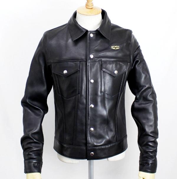 正規取扱店 Lewis Leather(ルイスレザー)　No.988　WESTERN JACKET ウエスタンジャケット　BLACK ブラック