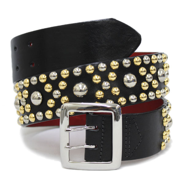 正規取扱店 Lewis Leathers(ルイスレザー) STUDS BELT(スタッズベルト) Type-D