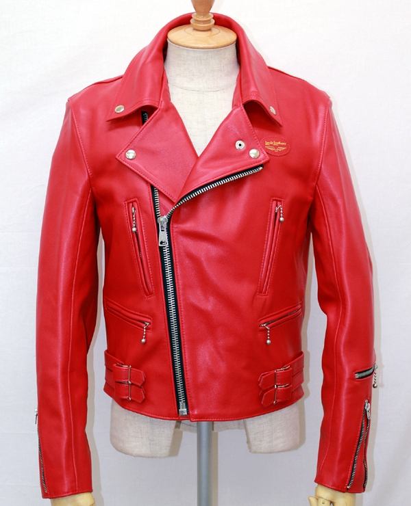 正規取扱店Lewis Leathers(ルイスレザー)　No.391　LIGHTNING(ライトニング)　RED レッド