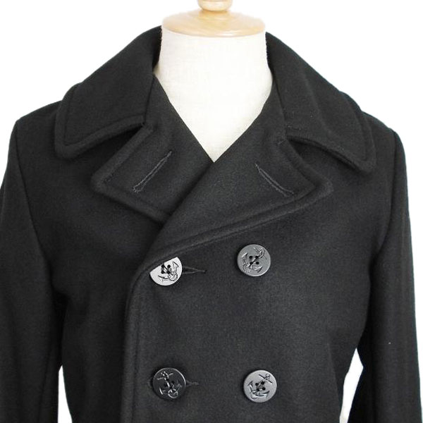 正規取扱　SCHOTT(ショット)　US PEA COAT 24oz(USピーコート　24オンス)　ネイビー