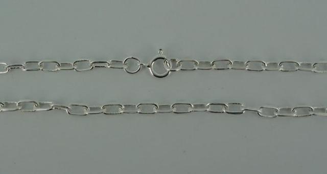 Silver Chain(シルバーチェーン)　6mm Oval Chain(6mmオーバルチェーン)　
