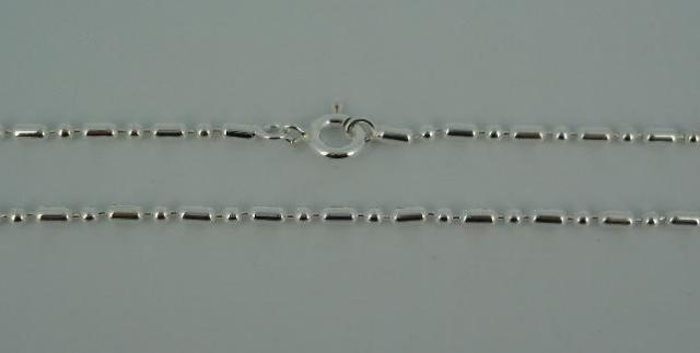 Silver Chain(シルバーチェーン)　1,8mm Ball & 4mm Oval chain(1,8mmボール＆4mmオーバルチェーン)　
