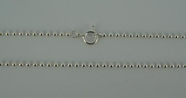 Silver Chain(シルバーチェーン)　1,8mm Ball Chain(1,8mm　ボールチェーン)　