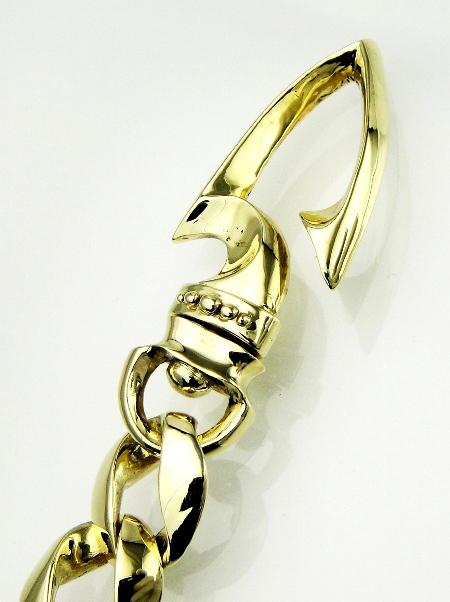VASSER-VSKC003-SPEARGUN-KEYCHAIN-3LINKS-BRASS