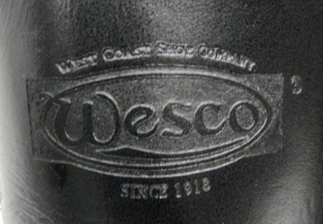 Wescoウエスコ 正規 Boss ボス Black Tieブラックタイ Burlapバーラップ,10height,#100F sole,Double Mid Sole,Steel Toe,Black Lining