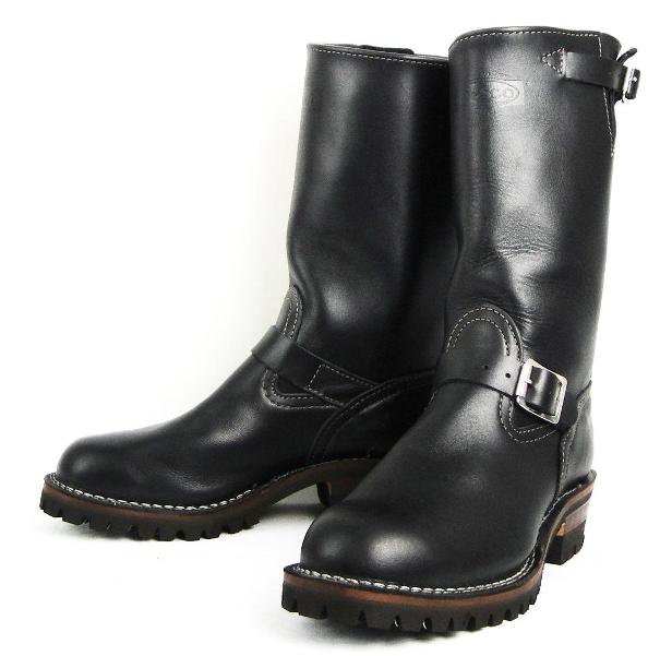 新品 未使用 正規品 WESCO ウエスコ BOSS ボス 本革 ブーツ 黒 WESCO BOOTS BOSS MP TOE ブラックタイドメイン 7丈 BT-7707-430