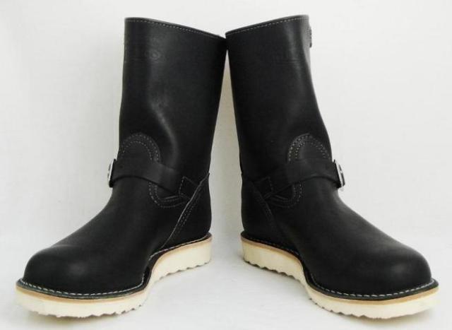 Wescoウエスコ　正規ディーラー Boss ボス Black ブラック,9height,#1010 sole, Nickle Buckleニッケルバックル