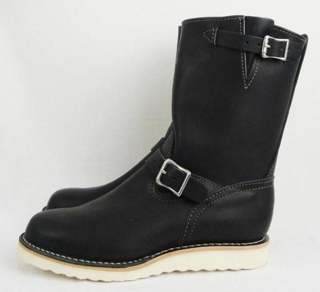 Wescoウエスコ　正規ディーラー Boss ボス Black ブラック,9height,#1010 sole, Nickle Buckleニッケルバックル