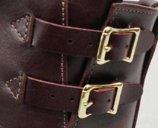 Wescoウエスコ　正規ディーラー Boss ボス Burgundy バーガンディー,11height,#100 sole,Two Straps,Bubble Toe,Brass Buckle