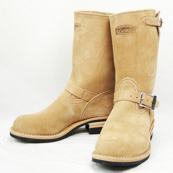 WESCO BOSS カスタム エンジニアブーツ 10E スエード ラフアウト ウエスコ Wesco BOSS カスタムボス エンジニアブーツ ラフアウト