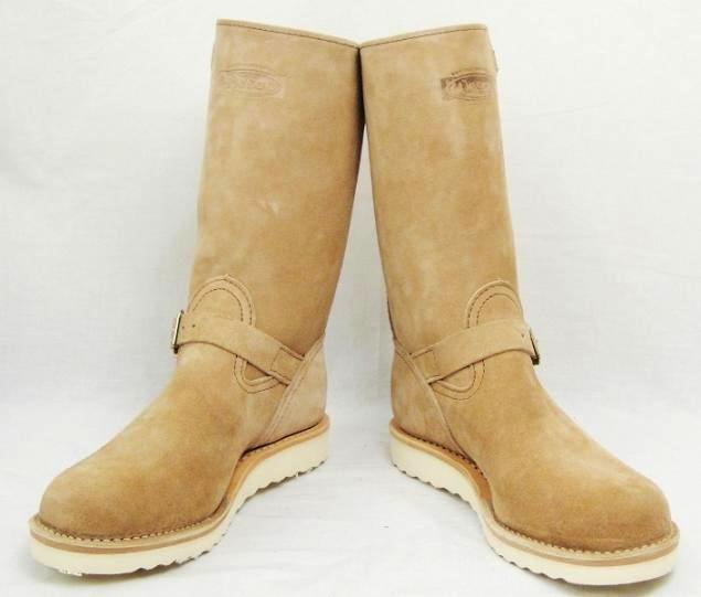 正規ディーラー Wescoウエスコ Bossボス Burlap Rough Outバーラップラフアウト 裏革,11inch height,#1010 sole, Boss Toe
