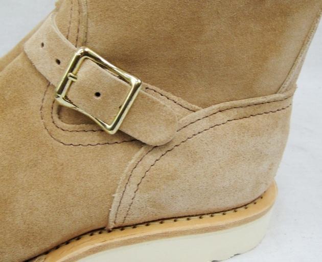 正規ディーラー Wescoウエスコ Bossボス Burlap Rough Outバーラップラフアウト 裏革,11inch height,#1010 sole, Boss Toe