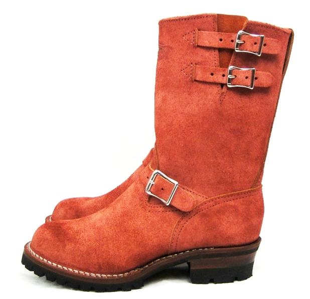 正規ディーラー Wescoウエスコ　 Boss ボス Redwoodレッドウッド ラフアウト 裏革,10height,#100 sole, 2 Straps