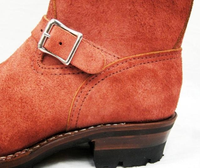 正規ディーラー Wescoウエスコ　 Boss ボス Redwoodレッドウッド ラフアウト 裏革,10height,#100 sole, 2 Straps