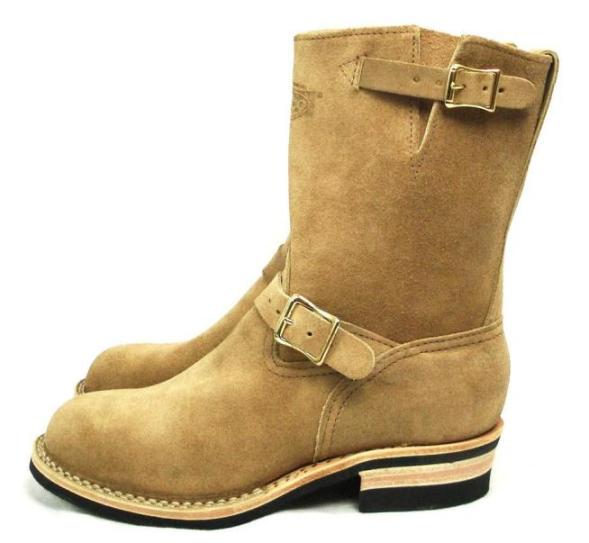 正規ディーラー Wescoウエスコ　 Boss ボス ベージュラフアウト　裏革,9inch height,#430 sole,Boss Toe BS10