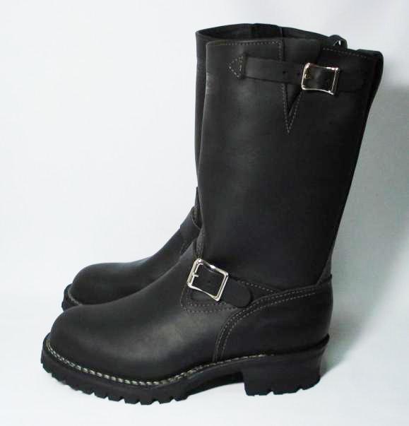 Wescoウエスコ　正規ディーラー Boss ボス Black,11height,#100 sole　エンジニアブーツ