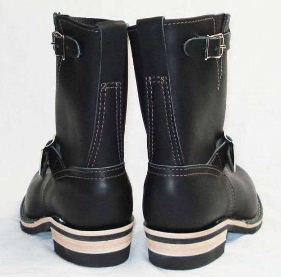 Wescoウエスコ　正規ディーラー Boss ボス Black黒革,8height,#430 sole,Wescoバックル,エンジニアブーツ