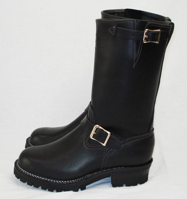 Wescoウエスコ　正規ディーラー Boss ボス Black,11height,#100 sole,Black ink,エンジニアブーツ