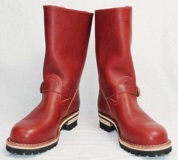 正規ディーラー Wescoウエスコ　 Boss ボス Redwoodレッドウッド,11height,#100 sole,Steel Toe,エンジニアブーツ