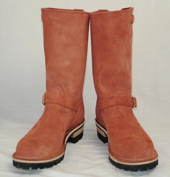 正規ディーラー Wescoウエスコ　 Boss ボス Redwoodレッドウッド ラフアウト　裏革,11height,#100 sole,エンジニアブーツ