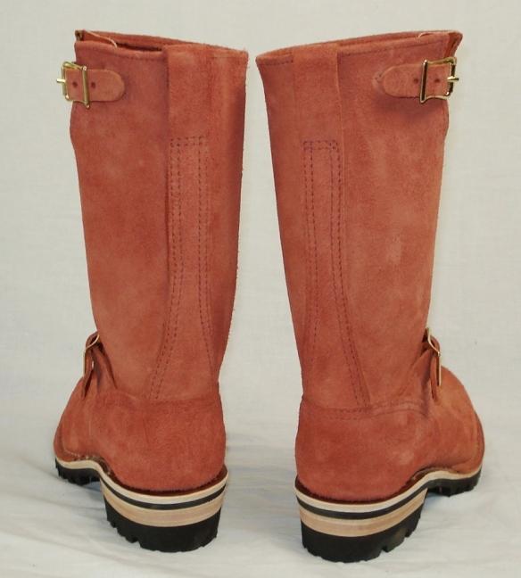 正規ディーラー Wescoウエスコ　 Boss ボス Redwoodレッドウッド ラフアウト　裏革,11height,#100 sole,エンジニアブーツ