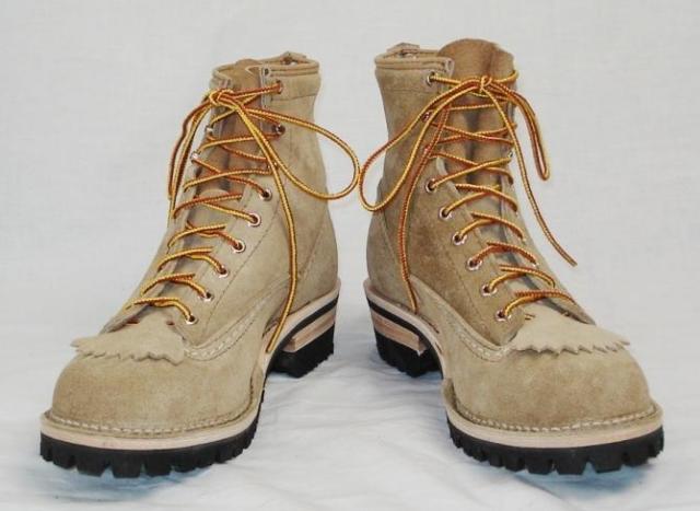 正規ディーラー Wescoウエスコ Jobmasterジョブマスターベージュラフアウト, Lace to Toe, 7height,#100sole