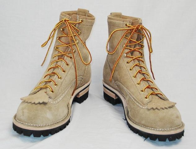 正規ディーラー Wescoウエスコ Jobmasterジョブマスターベージュラフアウト, Lace to Toe, 8height,#100sole