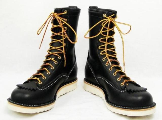 正規ディーラー Wescoウエスコ Jobmasterジョブマスター Black ブラック, Lace to Toe, 10height,#1010sole