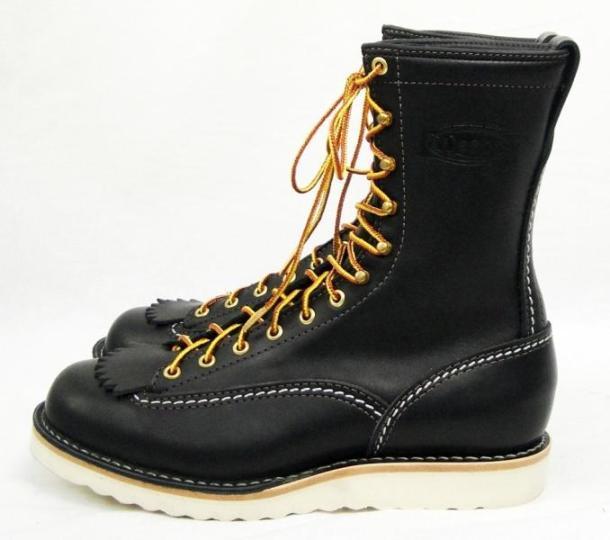 正規ディーラー Wescoウエスコ Jobmasterジョブマスター Black ブラック, Lace to Toe, 10height,#1010sole