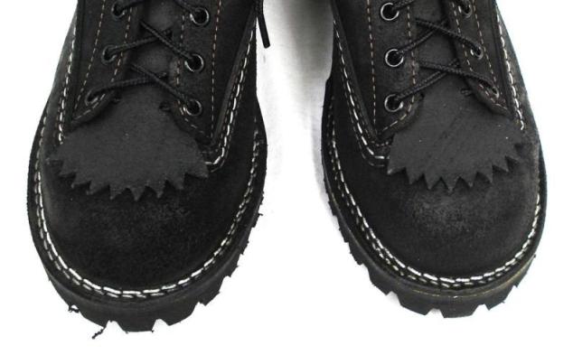 正規ディーラー Wescoウエスコ Jobmasterジョブマスター Black Rough Out ブラックラフアウト, Lace to Toe, 10height,#100sole JM08