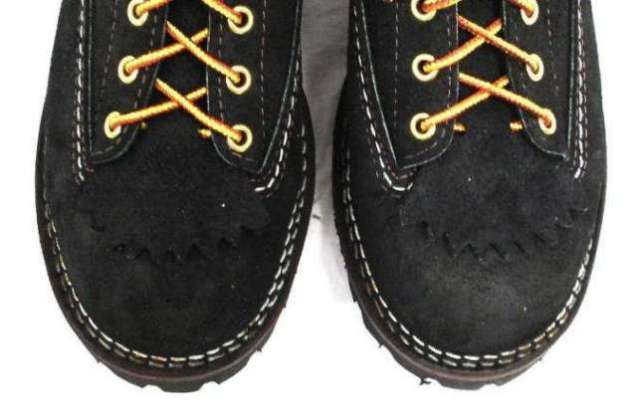正規ディーラー Wescoウエスコ Jobmasterジョブマスター Black Rough Out ブラックラフアウト, Lace to Toe, 8height,#100sole
