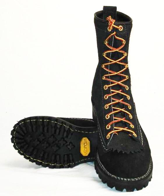 Wescoウエスコ　正規ディーラー Jobmasterジョブマスター Blackラフアウト, Lace to Toe, 9height,#100sole