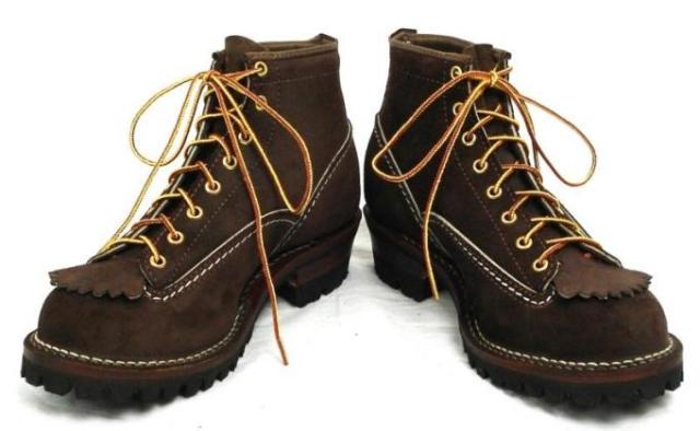 Wescoウエスコ　正規ディーラー Jobmasterジョブマスター Brown Rough Out ブラウンラウアウト, Lace to Toe, 6inch height, #100