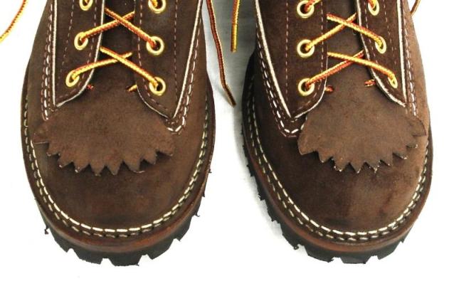 Wescoウエスコ　正規ディーラー Jobmasterジョブマスター Brown Rough Out ブラウンラウアウト, Lace to Toe, 6inch height, #100