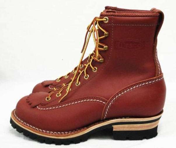 正規ディーラー Wescoウエスコ Jobmasterジョブマスター Red Woodレッドウッド, Lace to Toe, 8height,#100sole