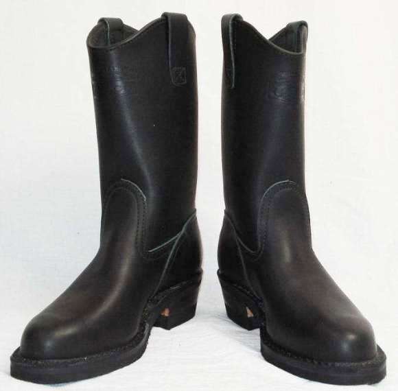 Wescoウエスコ　正規ディーラー WesternBoss ウエスタンボス Black,10height,#430 sole,ウエスタンブーツ