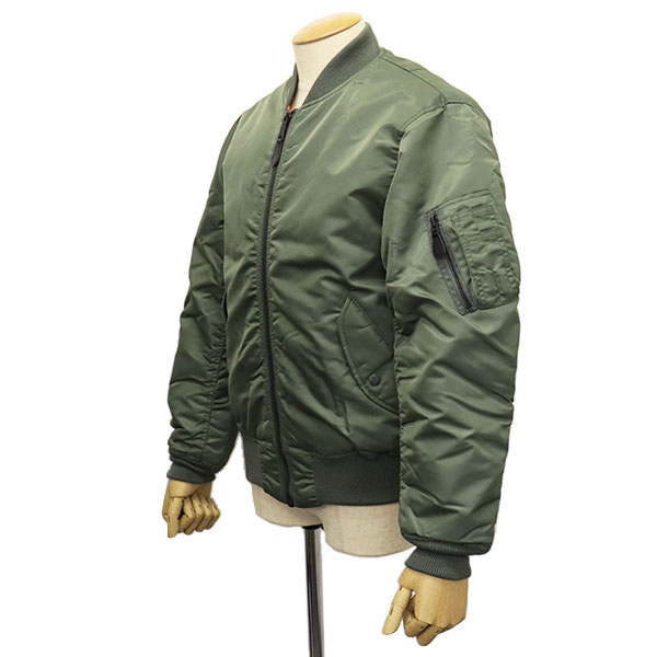 極美品✨AVIREX フライトジャケット コマーシャルロゴ　ワッペン　XL AVIREX アビレックス MA-1フライトジャケット トップガン MA-1