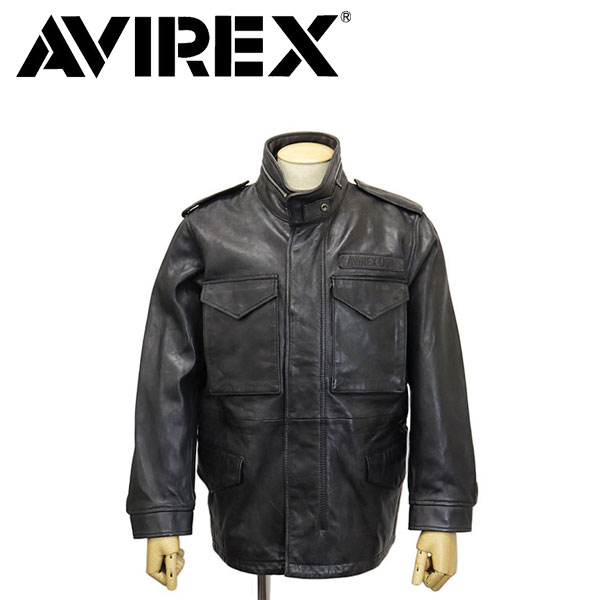 正規取扱店 AVIREX (アヴィレックス) 6111048 AGED LEATHER TYPE M-65