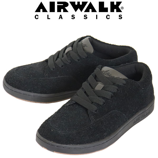 AIRWALK クラシック スニーカー ブラック/グレー AIRWALK CLASSICS エアウォーク クラシックス ONE ワン AWC1003