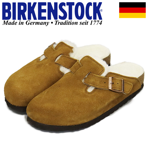 最終お値下げ Birkenstock ボストン mink 38 Boston / ボストン スエードレザー ミンク | BIRKENSTOCK